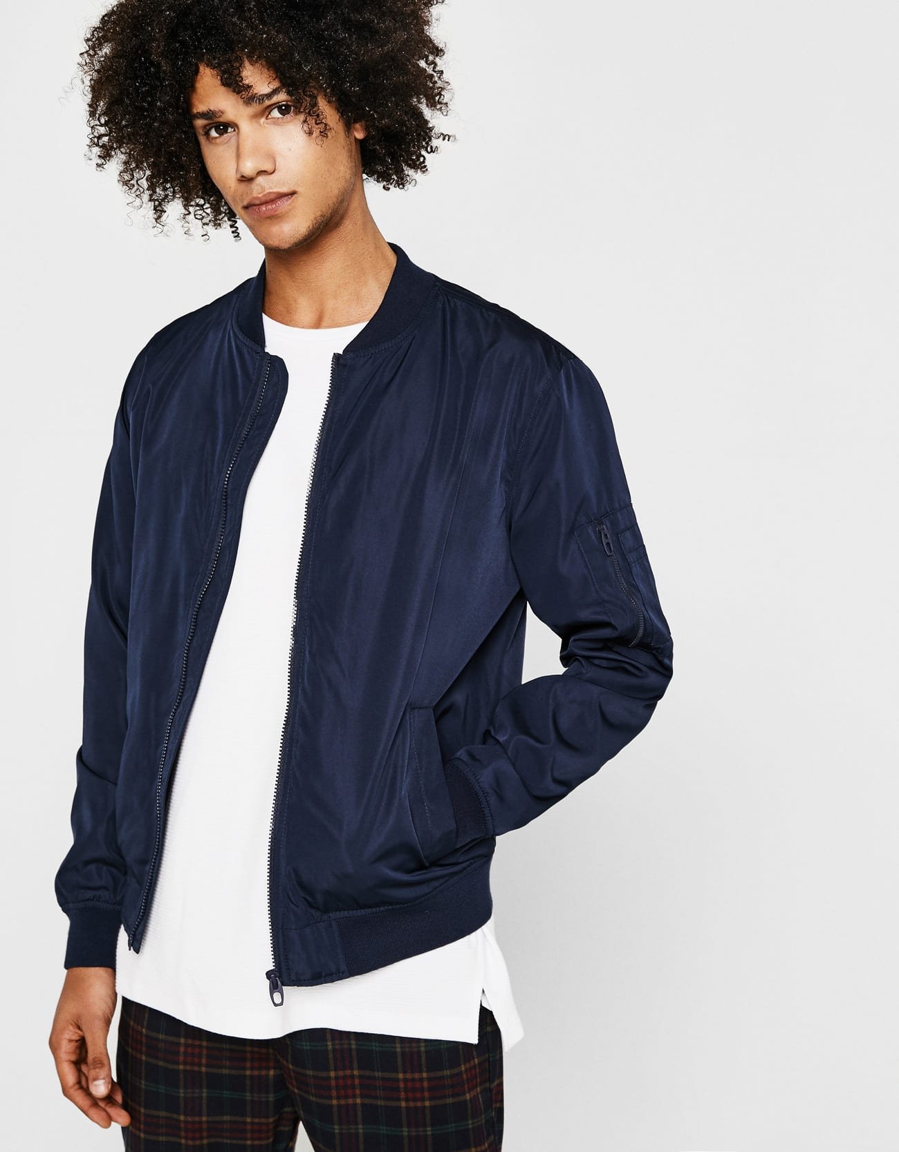 Fine Bomber Jacket