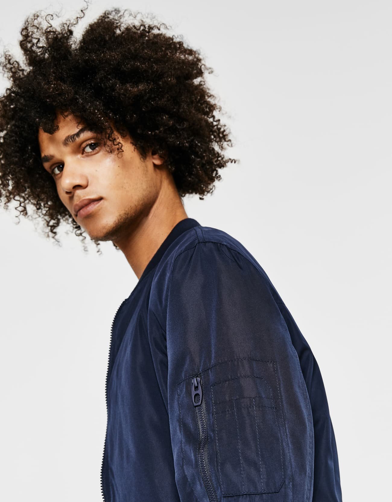 Fine Bomber Jacket - Image 3