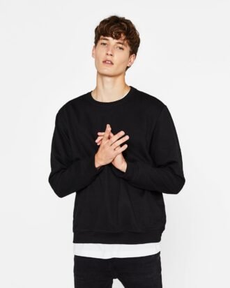 Elastic Waist Sweatshirt
