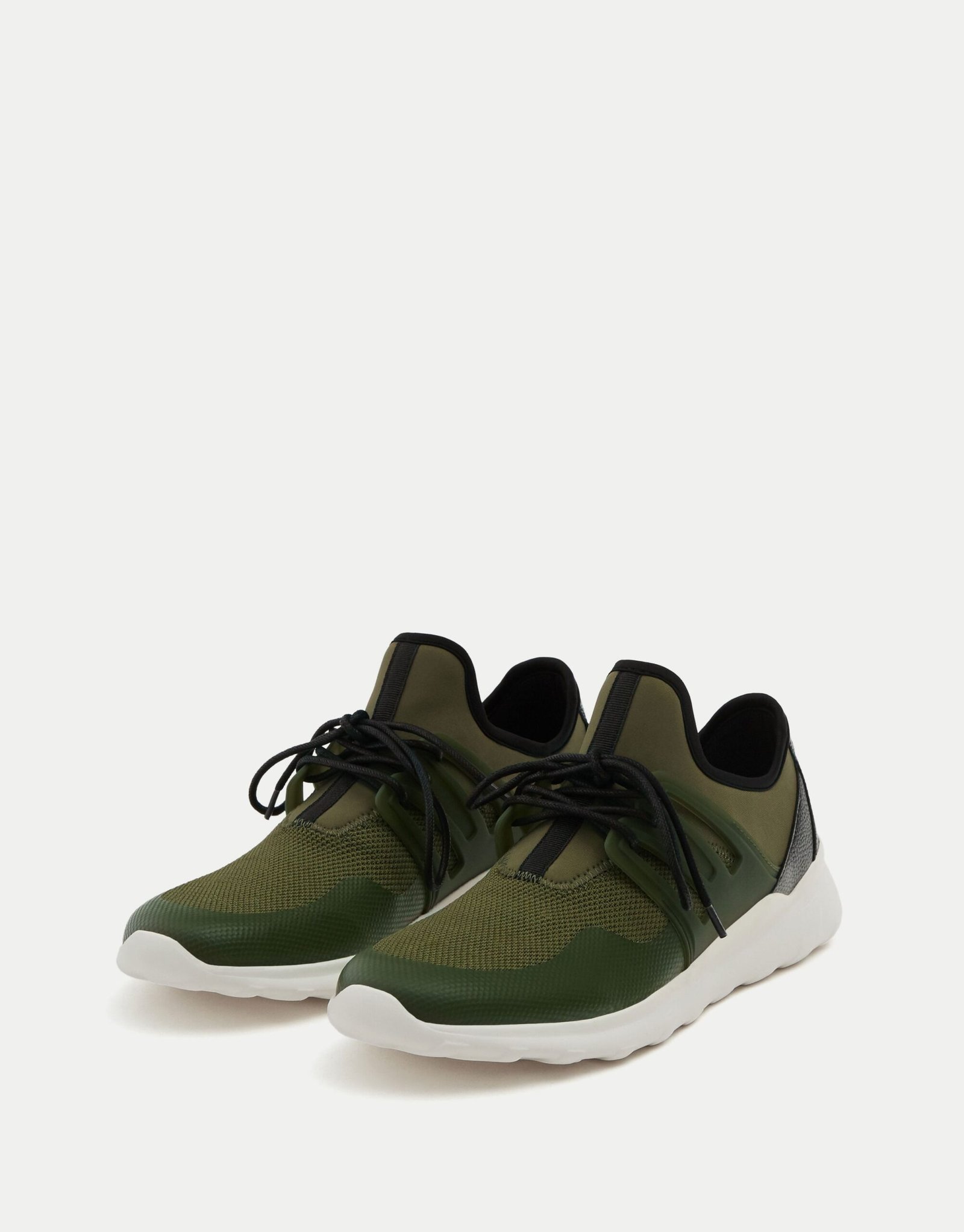 Sock sneakers with side pieces - Image 2